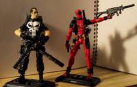 Punisher and Deadpool (Marvel Universe) Custom Action Figure
