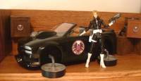 SHIELD Agent 13 Sharon Carter and Flying SHIELD Car (Marvel Legends) Custom Action Figure