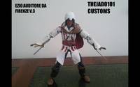 Ezio Auditore Da Firenze V.3 (Assassin's Creed) Custom Action Figure