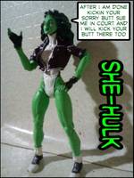 She-Hulk (Marvel Legends) Custom Action Figure