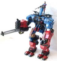 Captain America in Mecha Suit (Captain America) Custom Action Figure