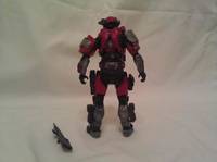 Custom Halo Reach Action Figure Juggernaut Upgrade (Red Team) (Halo) Custom Action Figure