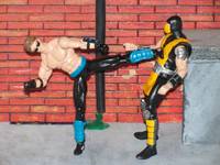 Mortal Kombat Johnny Cage (Marvel Universe) Custom Action Figure