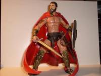Redmist's King Leonidas (300) Custom Action Figure