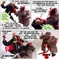 Hellboy-Comic/Movie Fusion (Hellboy) Custom Action Figure