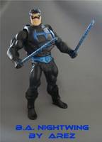 Motuc B.a. Nightwing (Masters of the Universe) Custom Action Figure