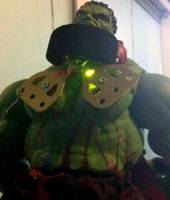 Ironman Vs Hulk. Green Energy Armor. (Iron Man) Custom Action Figure