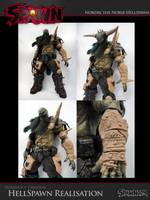 The Norse Hellspawn (Spawn) Custom Action Figure