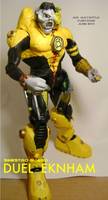 Duel Eknham: Sinestro Guard (DC Universe) Custom Action Figure