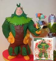 Chlorophyll Kid of the Legion of Substitute Heroes (DC Universe) Custom Action Figure