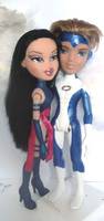 Psylocke Bratz Mach 2 (X-Men) Custom Action Figure