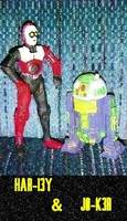 Har-13y & J0-K3r (Star Wars) Custom Action Figure