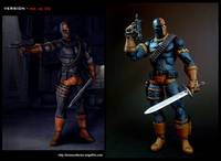 Deathstroke : MK Vs DC (Mortal Kombat) Custom Action Figure
