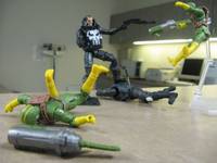 MU Punisher War Zone(?) (Marvel Universe) Custom Action Figure
