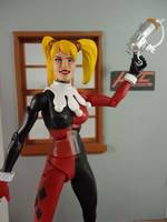 Unmasked Harley Quinn (Batman Animated) (DC Universe) Custom Action Figure