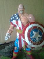 Earth X Captain America (Marvel Universe) Custom Action Figure
