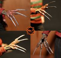 Metal Blades for Freddy's Glove (Nightmare on Elm Street) Custom Action Figure