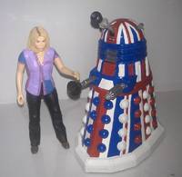 Dalek DR WHO Union Jack British (Doctor Who) Custom Action Figure