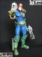 JUDGE DREDD (Simon Bisley Style) (Legendary Comic Book Heroes) Custom Action Figure