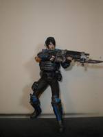 Female COG Soldier 3 (Gears Of War) Custom Action Figure