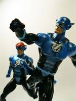 Blue Lantern Corps - Kid Flash (Green Lantern) Custom Action Figure