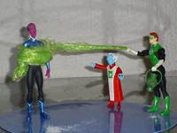 Jordan vs Sinestro (Green Lantern) Custom Action Figure