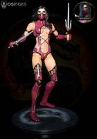 Mileena (Marvel Legends) Custom Action Figure