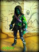 Bandits Ahoy!!  Golgov the Orc (Original) Custom Action Figure