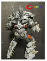 Black Lantern Black Knight Spawn (Green Lantern) Custom Action Figure