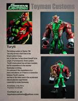 Turytt (Green Lantern) Custom Action Figure