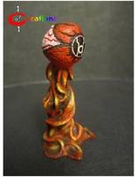 Red Lantern Bloodshot (Green Lantern) Custom Miniature / Figurine