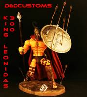 300 King Leonidas Spartan (300) Custom Action Figure