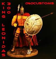 300 King Leonidas Spartan (300) Custom Action Figure