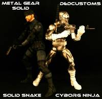 Metal Gear Cyborg Ninja (Metal Gear Solid) Custom Action Figure