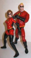 Mrs. Incredible AKA Elasti-Girl (Incredibles) Custom Action Figure