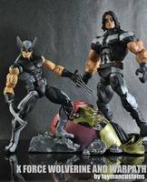 X-Force Wolverine and Warpath (X-Force) Custom Action Figure