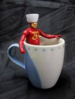 Too Much Coffee Man (Independent Comics) Custom Action Figure