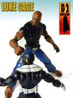 (Modern)Luke Cage (Wrestling) Custom Action Figure