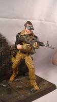 Sam Worthington as the Vet (Call of Duty: Black Ops) Custom Action Figure
