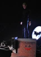 Rooftop Diorama  for Hottoy Figure (Batman) Custom Diorama / Playset