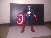 Captain America (Halo) Custom Action Figure