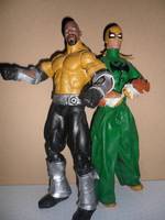 Luke Cage & Iron Fist (Marvel Icon) Custom Action Figure