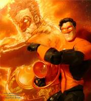 Orange Lantern Hal Jordan (DC Universe) Custom Action Figure