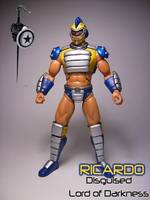 Ricardo Disguised Lord of Darkness (Kinnikuman) Custom Action Figure