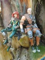 Cable and Hope (Marvel Legends) Custom Action Figure