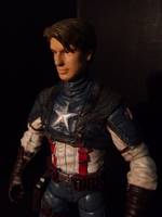 Captain America Movie Unmasked Version (Marvel Select) Custom Action Figure