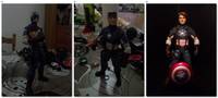 Captain America Movie Unmasked Version (Marvel Select) Custom Action Figure