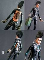 Lisbeth Salander - the Girl with the Dragon Tattoo (Movie Maniacs) Custom Action Figure