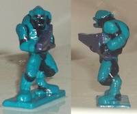 Mega Bloks: Junior (Rvb) (Halo) Custom Miniature / Figurine