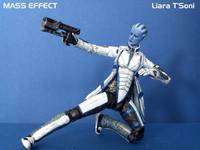 Shadow Broker Liara T'soni (Mass Effect) Custom Action Figure